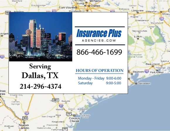 Insurance Plus Agencues of Texas (214) 296-4374 is your Unlicense Driver Insurance Agent in San Antonio, Texas