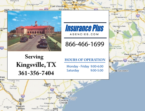 Insurance Plus Agencies Of Texas (361)356-7404 is your Salvage Or Rebuilt Title Insurance Agent in Kingsville, TX.